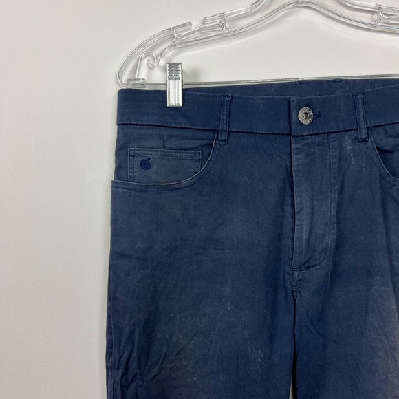 Greyson Men’s Navy Golf Pants 32/34 - Picture 5 of 6